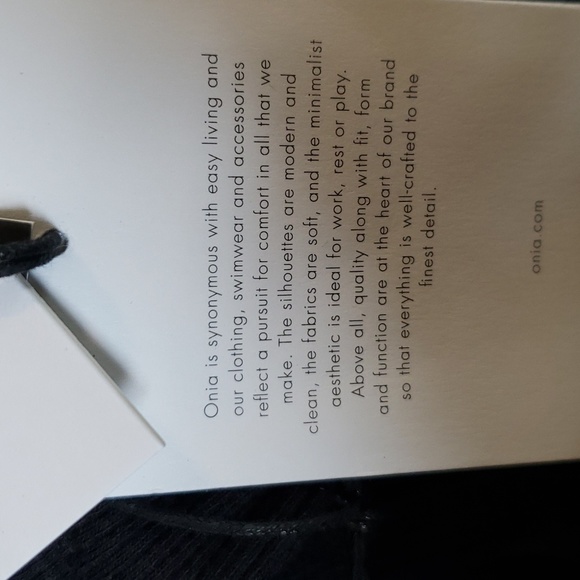 onia Waffle knit half button hoodie.  Black.  NWT.  hood is knit lined. - Picture 8 of 10